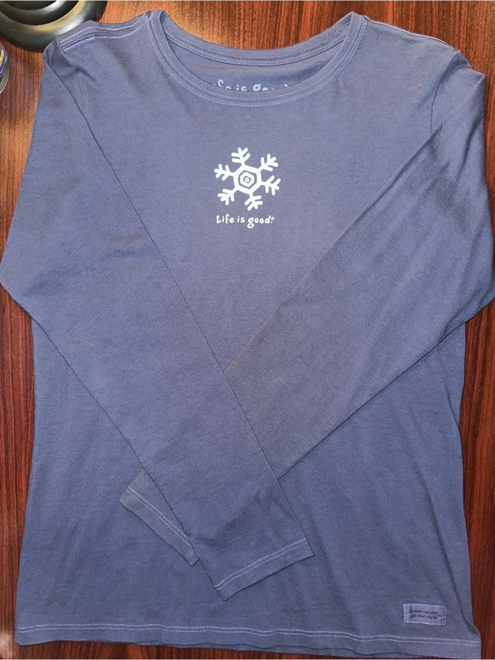 Life is Good “Vintage” Crusher Long Sleeve T-Shirt